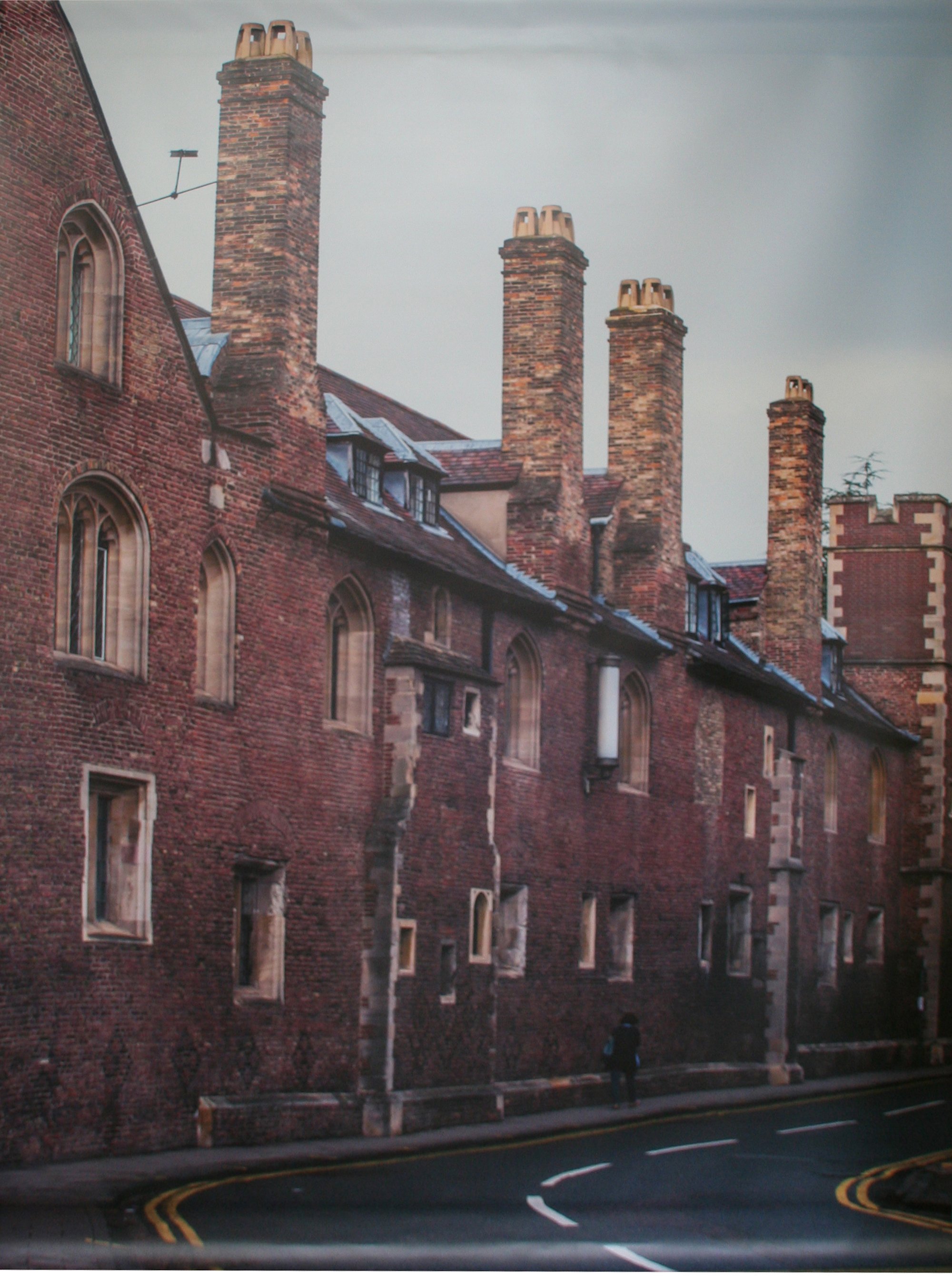 Banner "Narrow-Street" Cambridge, 1,5 x 2,5m Industrial Style - Deko